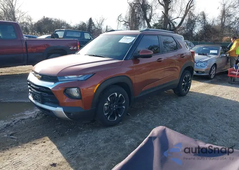 2021 Chevrolet Trailblazer Fwd Lt z USA, uszkodzony, nr VIN KL79MPS20MB095671